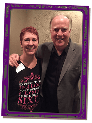 Jane Daly and Author James Scott Bell